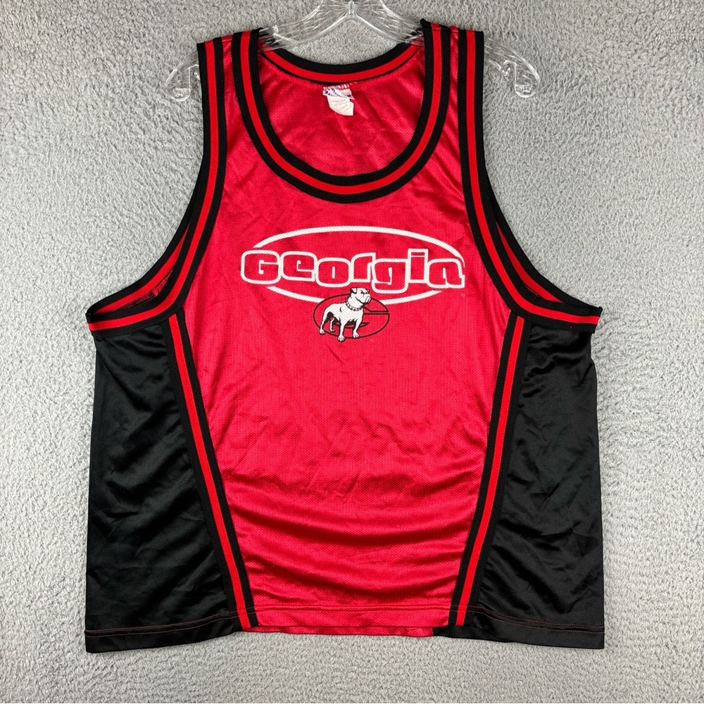 Vintage Georgia Bulldogs TrueFan Sportswear‎ Jersey Men’s Large (Shoulder Sewn)
